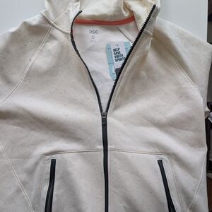 DSG Off-White Speckled Hoodie